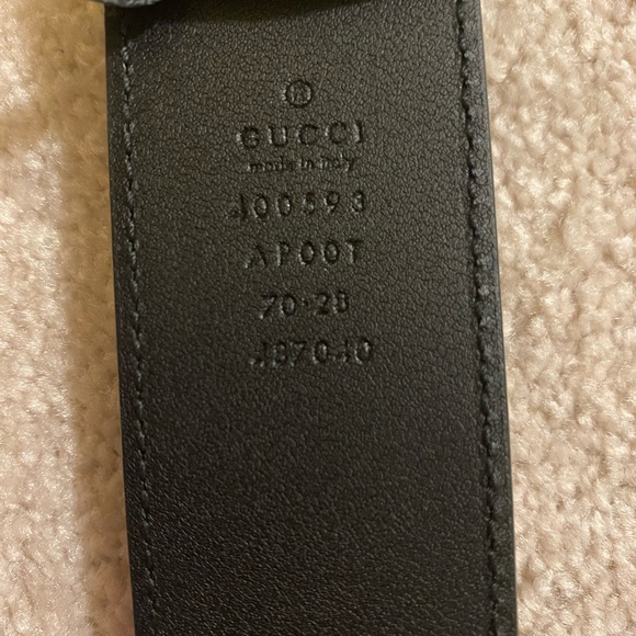 ✨SOLD $5️⃣1️⃣0️⃣ Gucci Belt (wide 1.5”) - Picture 2 of 4
